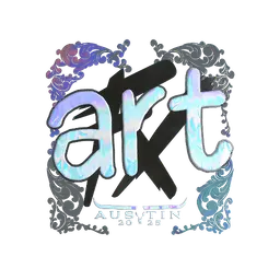 Sticker | arT (Holo) | Austin 2025