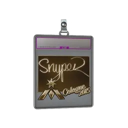 Sticker Slab | SnypeR (Gold) | Cologne 2015