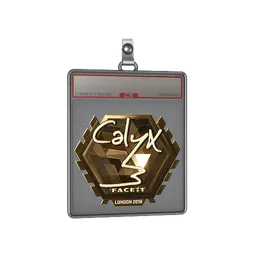 Sticker Slab | Calyx (Gold) | London 2018
