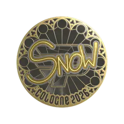 Sticker | snow (Gold) | Cologne 2026