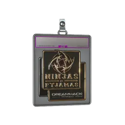 Sticker Slab | Ninjas in Pyjamas (Foil) | DreamHack 2014