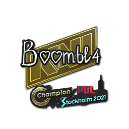 Sticker | Boombl4 | Stockholm 2021