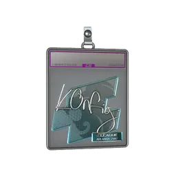 Sticker Slab | k0nfig (Foil) | Atlanta 2017