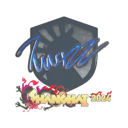 Sticker | Twistzz (Glitter) | Shanghai 2024