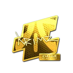 Sticker | KRIMZ (Gold) | Atlanta 2017