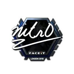 Sticker | nitr0 (Foil) | London 2018