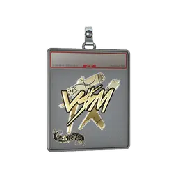 Sticker Slab | v$m (Gold) | Paris 2023