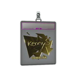 Sticker Slab | kennyS (Gold) | Cologne 2016