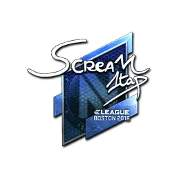 Sticker | ScreaM (Foil) | Boston 2018