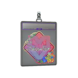 Sticker Slab | dexter (Glitter) | Rio 2022