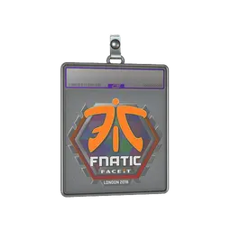 Sticker Slab | Fnatic (Holo) | London 2018