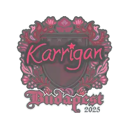 Sticker | karrigan | Budapest 2025