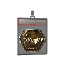 Sticker Slab | Snappi (Gold) | London 2018