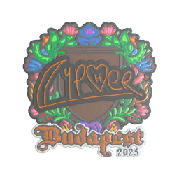 Sticker | Cypher (Embroidered) | Budapest 2025