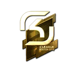 Sticker | SK Gaming (Gold) | Boston 2018