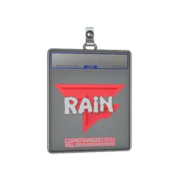 Sticker Slab | rain | Copenhagen 2024