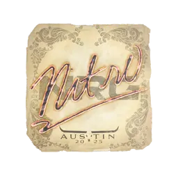 Sticker | nitr0 | Austin 2025