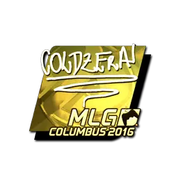 Sticker | coldzera (Gold) | MLG Columbus 2016
