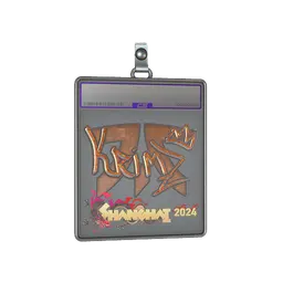 Sticker Slab | KRIMZ (Glitter) | Shanghai 2024
