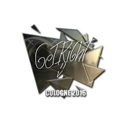 Sticker | GeT_RiGhT (Foil) | Cologne 2016