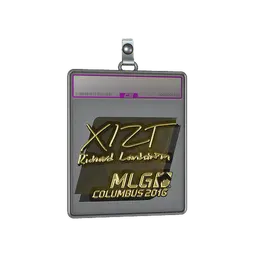 Sticker Slab | Xizt (Gold) | MLG Columbus 2016