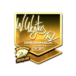Sticker | TaZ (Gold) | Cluj-Napoca 2015