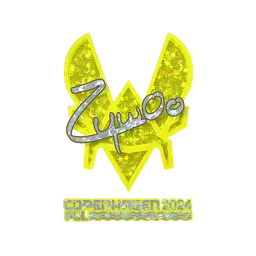 Sticker | ZywOo (Glitter) | Copenhagen 2024