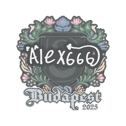 Sticker | alex666 | Budapest 2025