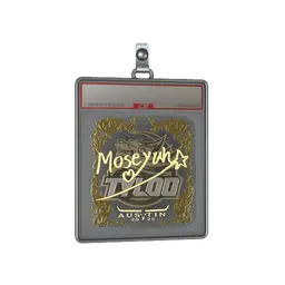 Sticker Slab | Moseyuh (Gold) | Austin 2025