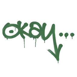 Sealed Graffiti | Okay (Jungle Green)