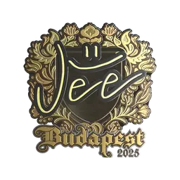 Sticker | Jee (Gold) | Budapest 2025