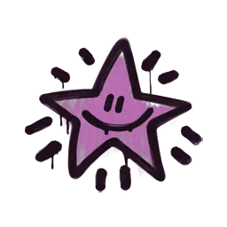 Sealed Graffiti | Shining Star (Bazooka Pink)