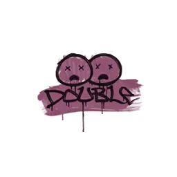 Sealed Graffiti | Double (Princess Pink)