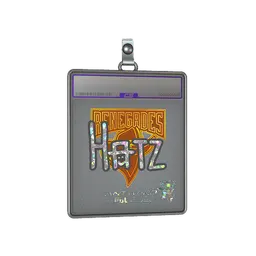 Sticker Slab | hatz (Glitter) | Antwerp 2022