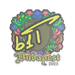 Sticker | b1t (Embroidered) | Budapest 2025