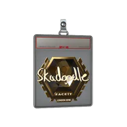 Sticker Slab | Skadoodle (Gold) | London 2018