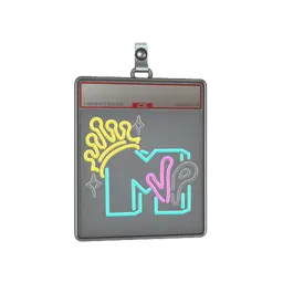 Sticker Slab | Neon MVP (Lenticular)