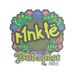 Sticker | r1nkle (Embroidered) | Budapest 2025
