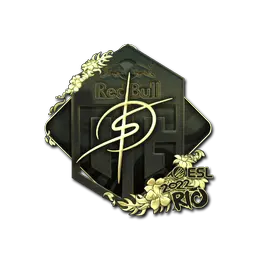 Sticker | degster (Gold) | Rio 2022