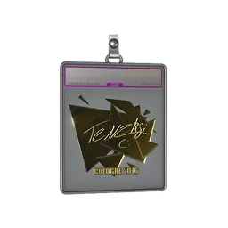 Sticker Slab | TENZKI (Gold) | Cologne 2016