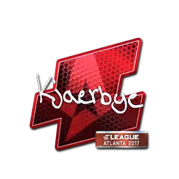 Sticker | Kjaerbye (Foil) | Atlanta 2017