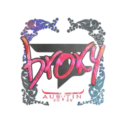 Sticker | broky (Holo) | Austin 2025