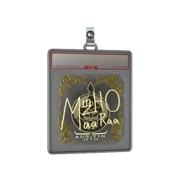 Sticker Slab | mzinho (Gold) | Austin 2025