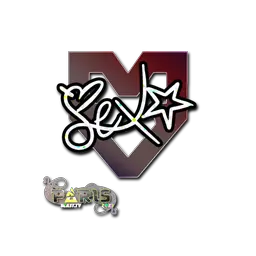 Sticker | dexter (Glitter) | Paris 2023