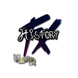 Sticker | History (Glitter) | Paris 2023