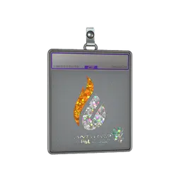 Sticker Slab | Copenhagen Flames (Glitter) | Antwerp 2022