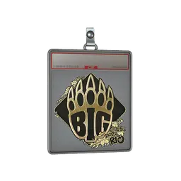 Sticker Slab | BIG (Gold) | Rio 2022