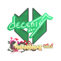 Sticker | decenty | Shanghai 2024
