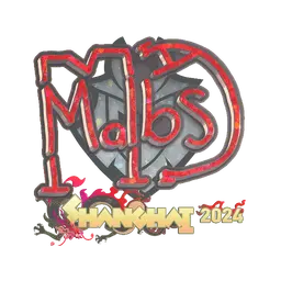 Sticker | malbsMd (Glitter) | Shanghai 2024