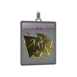 Sticker Slab | RpK (Gold) | Cologne 2016